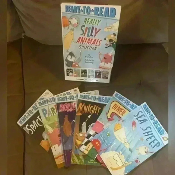 Ready to read silly animals book set, 5 books - Picture 1 of 2